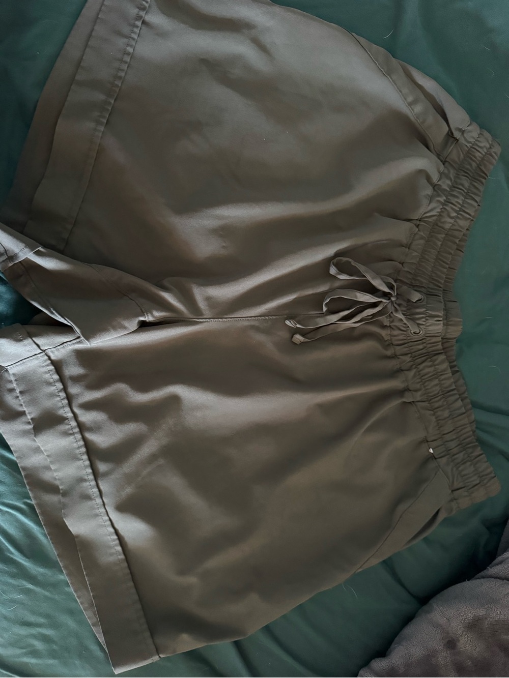 Mondetta Olive Green Pull-On Shorts